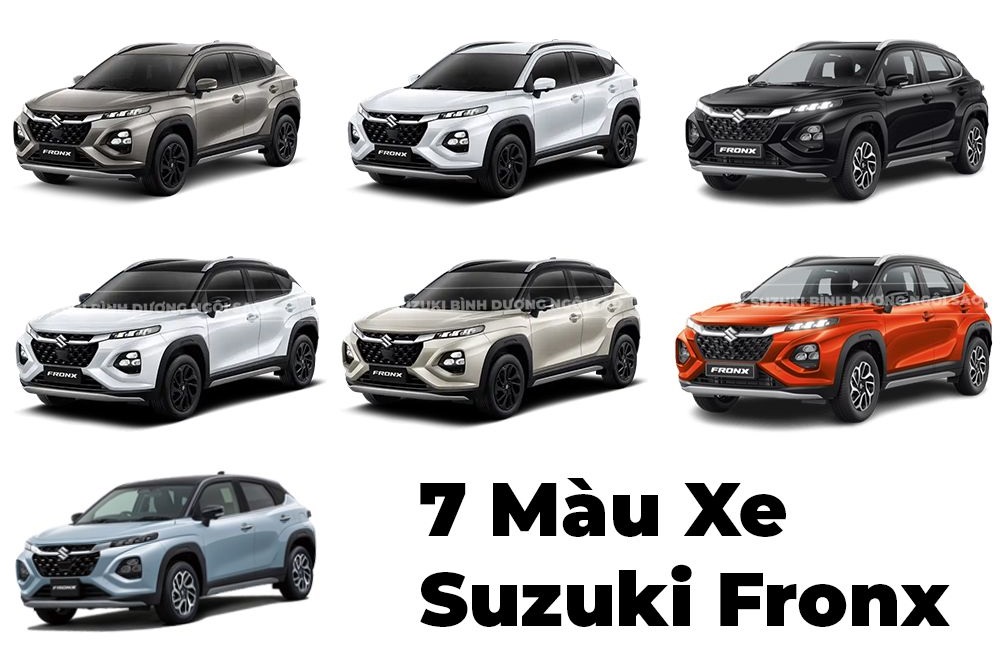 Suzuki fronx mau sac